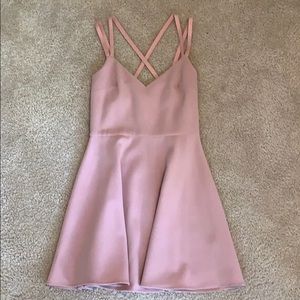 Bevello boutique pink whisper light dress